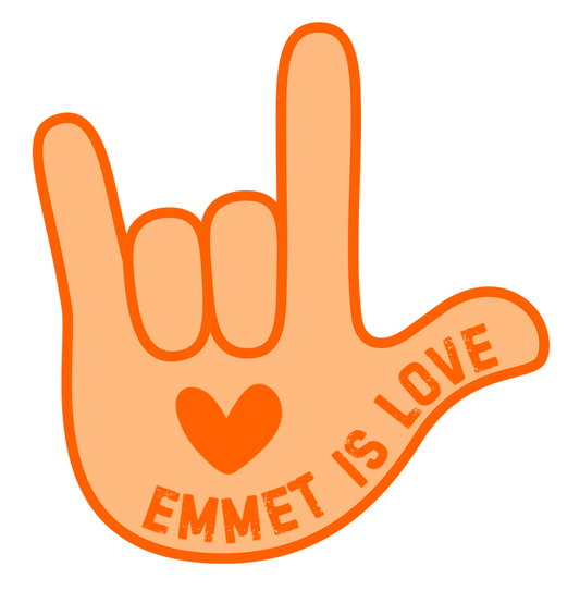 Emmet Is Love Decal