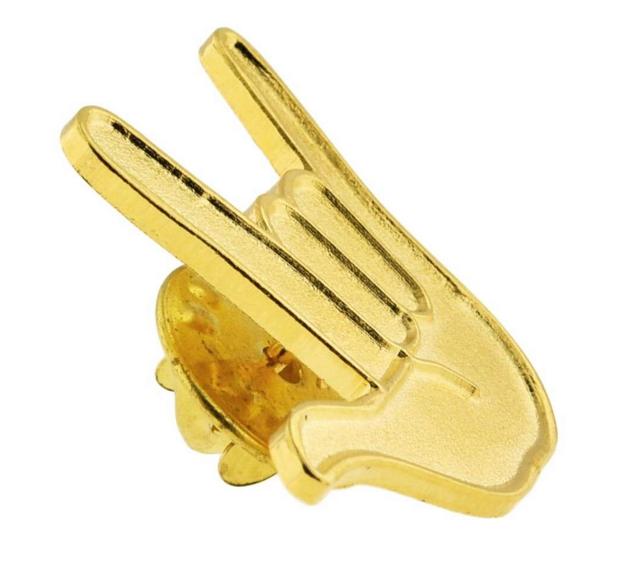 Emmet Is Love ASL I Love You Hand Sign Language Pin